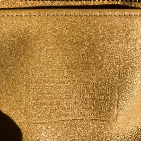 Coach Vintage Small Swinger Bag Honey 4080 - Picture 9 of 10